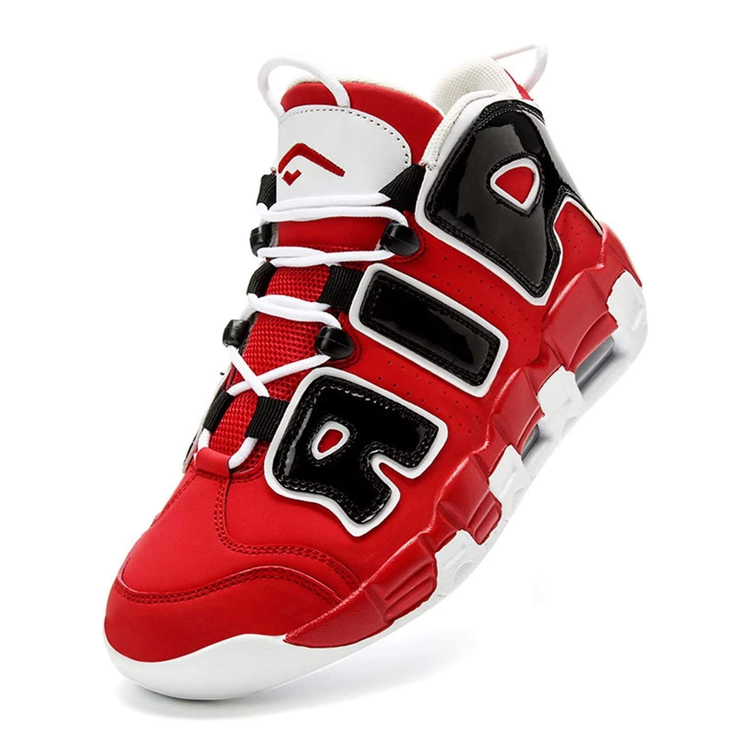 Aszeller Herren Damen Air Uptempo Sneaker Schuhe Laufschuhe Turnschuhe mit Luftpolster Walkingschuhe Basketballschuhe Sportschuhe