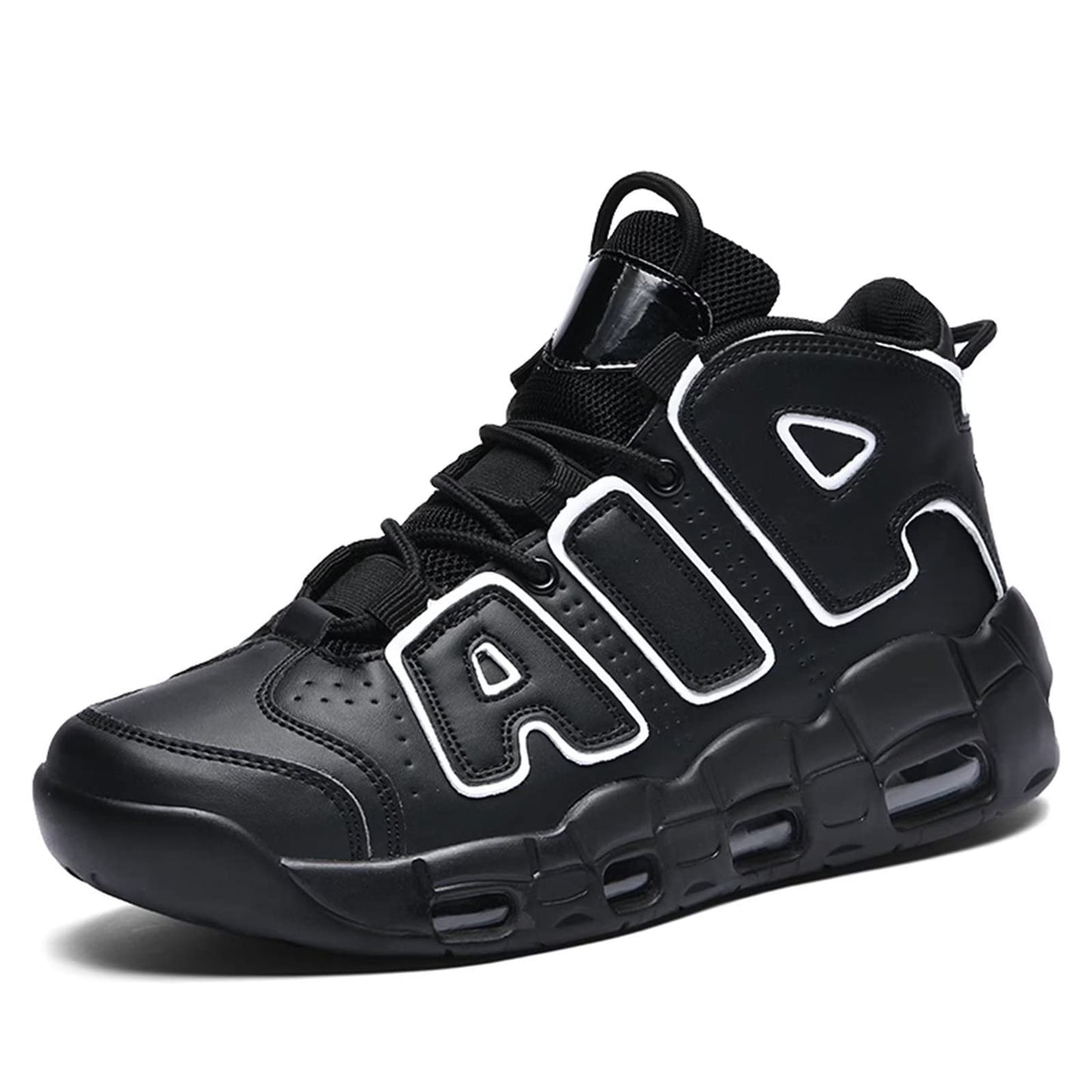 Aszeller Herren Damen Air Uptempo Sneaker Schuhe Laufschuhe Turnschuhe mit Luftpolster Walkingschuhe Basketballschuhe Sportschuhe