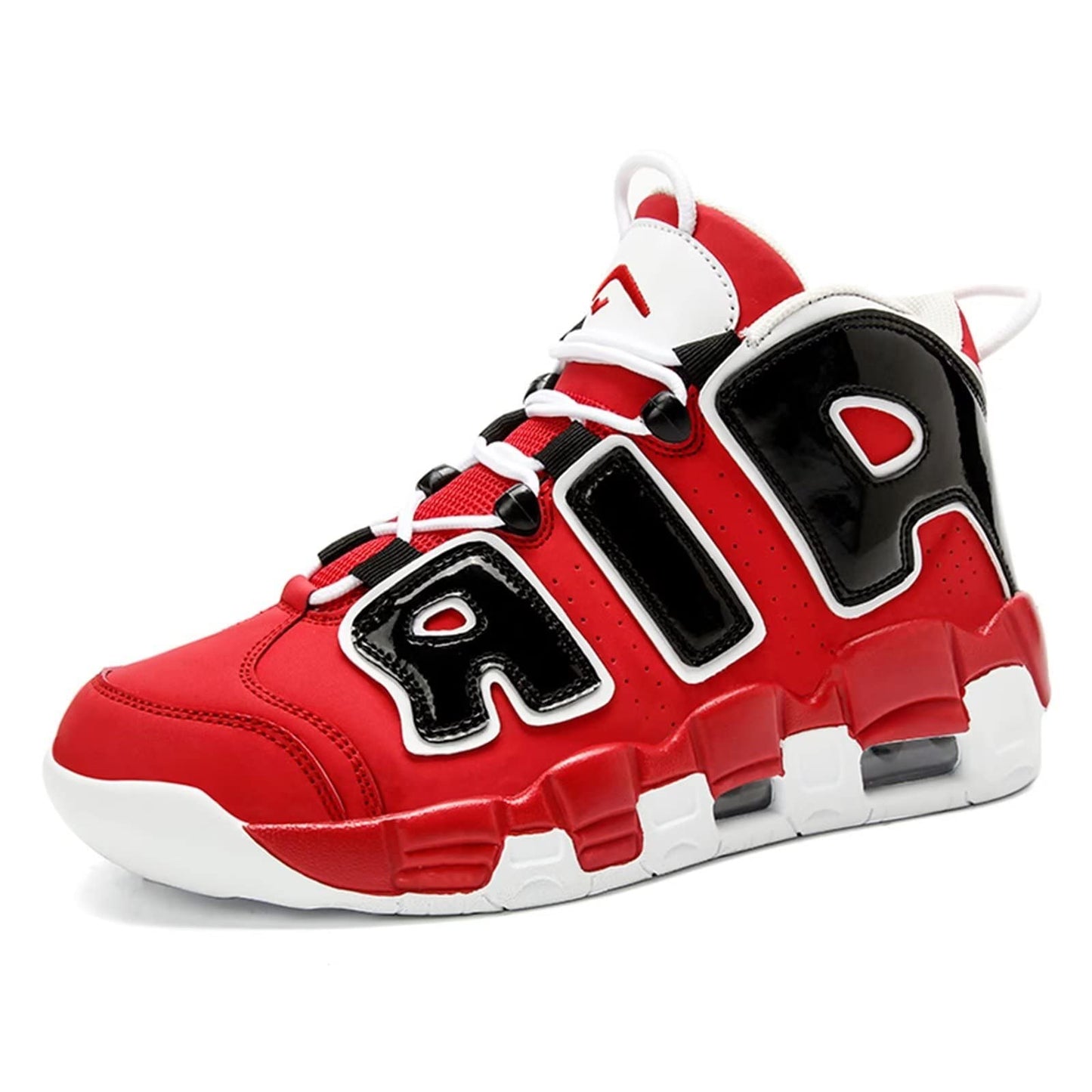 Aszeller Herren Damen Air Uptempo Sneaker Schuhe Laufschuhe Turnschuhe mit Luftpolster Walkingschuhe Basketballschuhe Sportschuhe