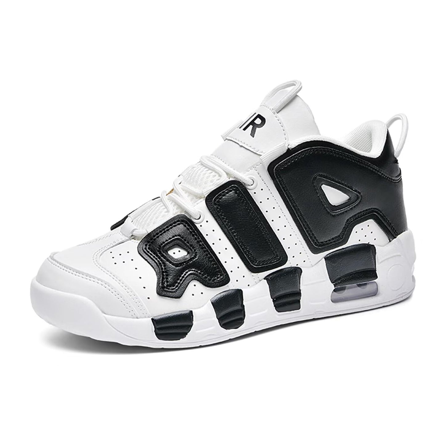 Aszeller Herren Damen Air Uptempo Sneaker Schuhe Laufschuhe Turnschuhe mit Luftpolster Walkingschuhe Basketballschuhe Sportschuhe