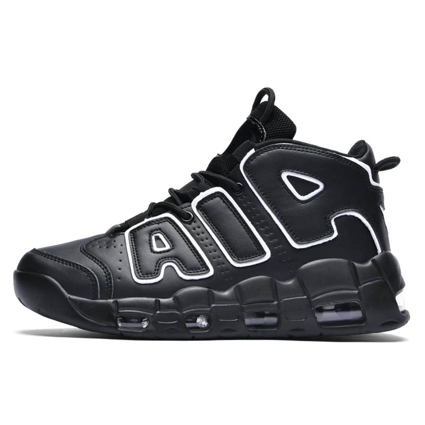 Aszeller Herren Damen Air Uptempo Sneaker Schuhe Laufschuhe Turnschuhe mit Luftpolster Walkingschuhe Basketballschuhe Sportschuhe