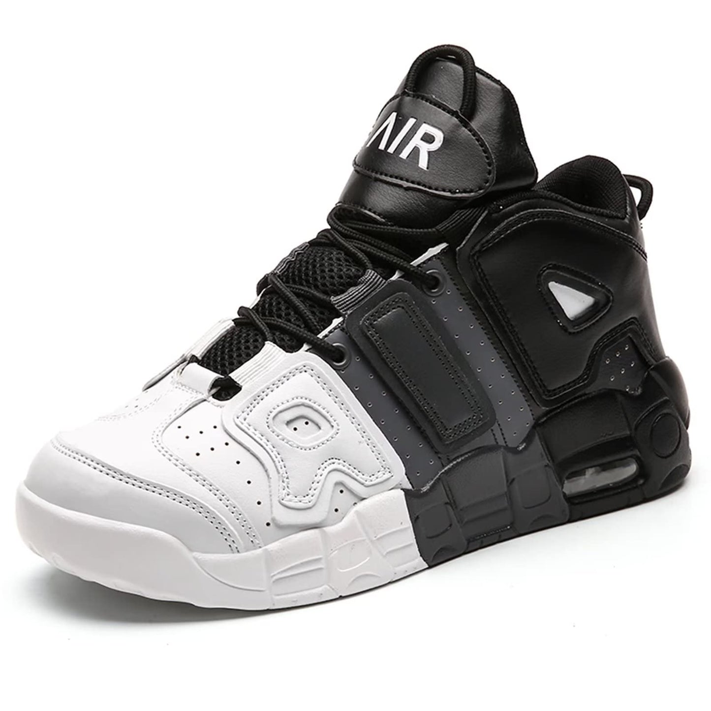 Aszeller Herren Damen Air Uptempo Sneaker Schuhe Laufschuhe Turnschuhe mit Luftpolster Walkingschuhe Basketballschuhe Sportschuhe