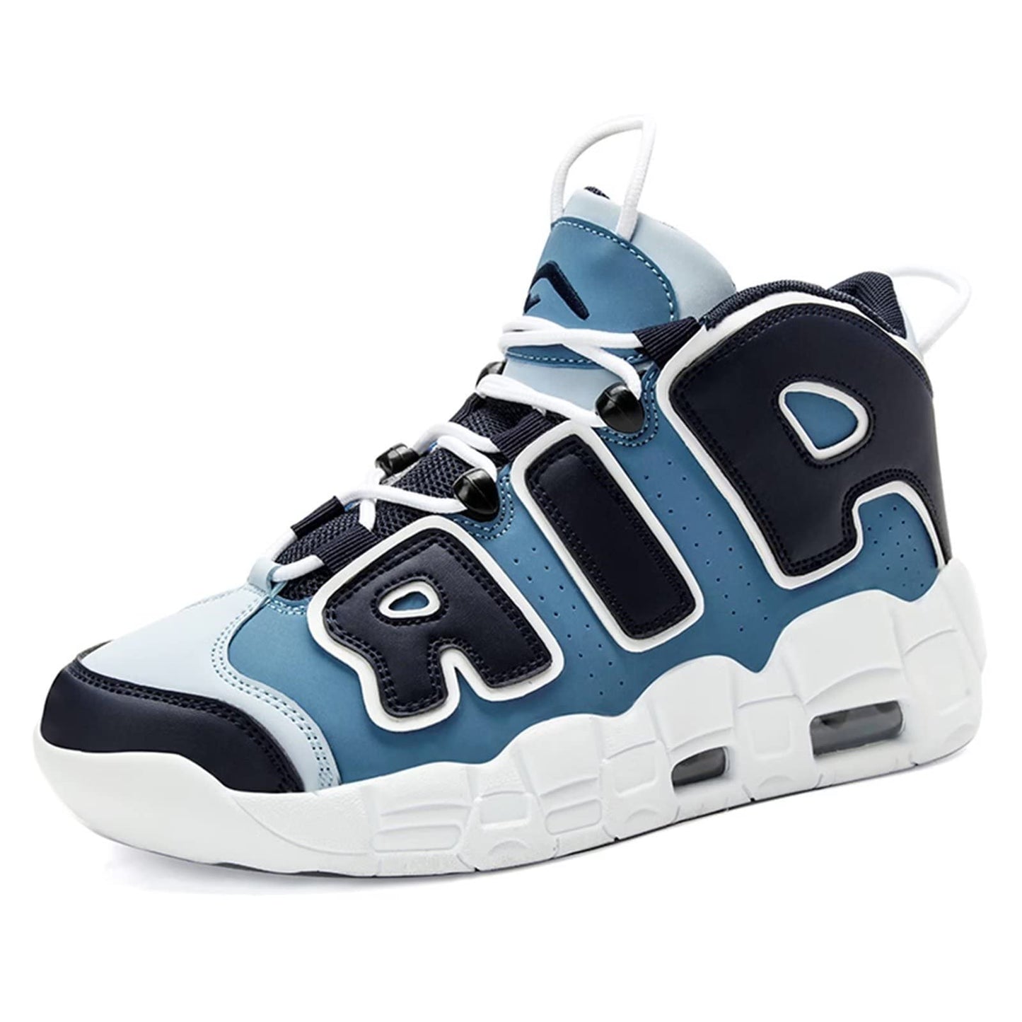 Aszeller Herren Damen Air Uptempo Sneaker Schuhe Laufschuhe Turnschuhe mit Luftpolster Walkingschuhe Basketballschuhe Sportschuhe