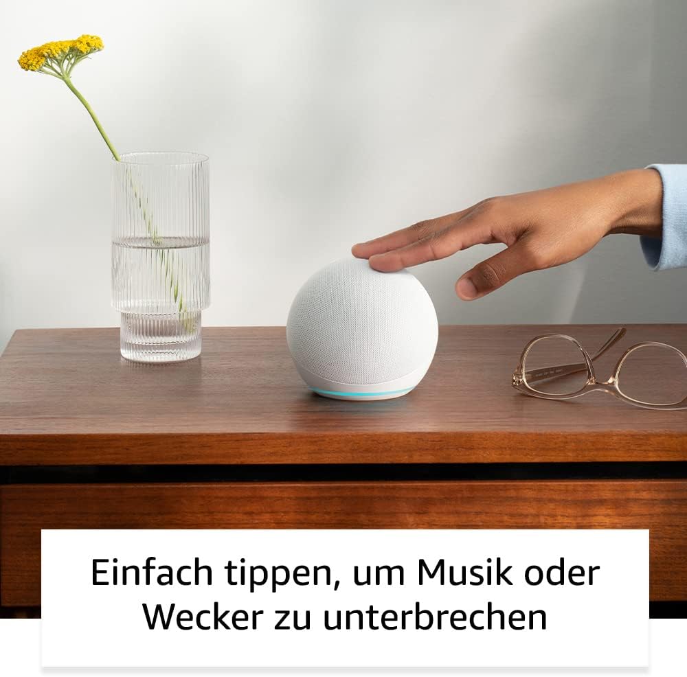 Echo Dot (Neueste Generation) | Smarter WLAN- und Bluetooth-Lautsprecher mit Alexa und gigantischem, sattem Klang | Tiefseeblau