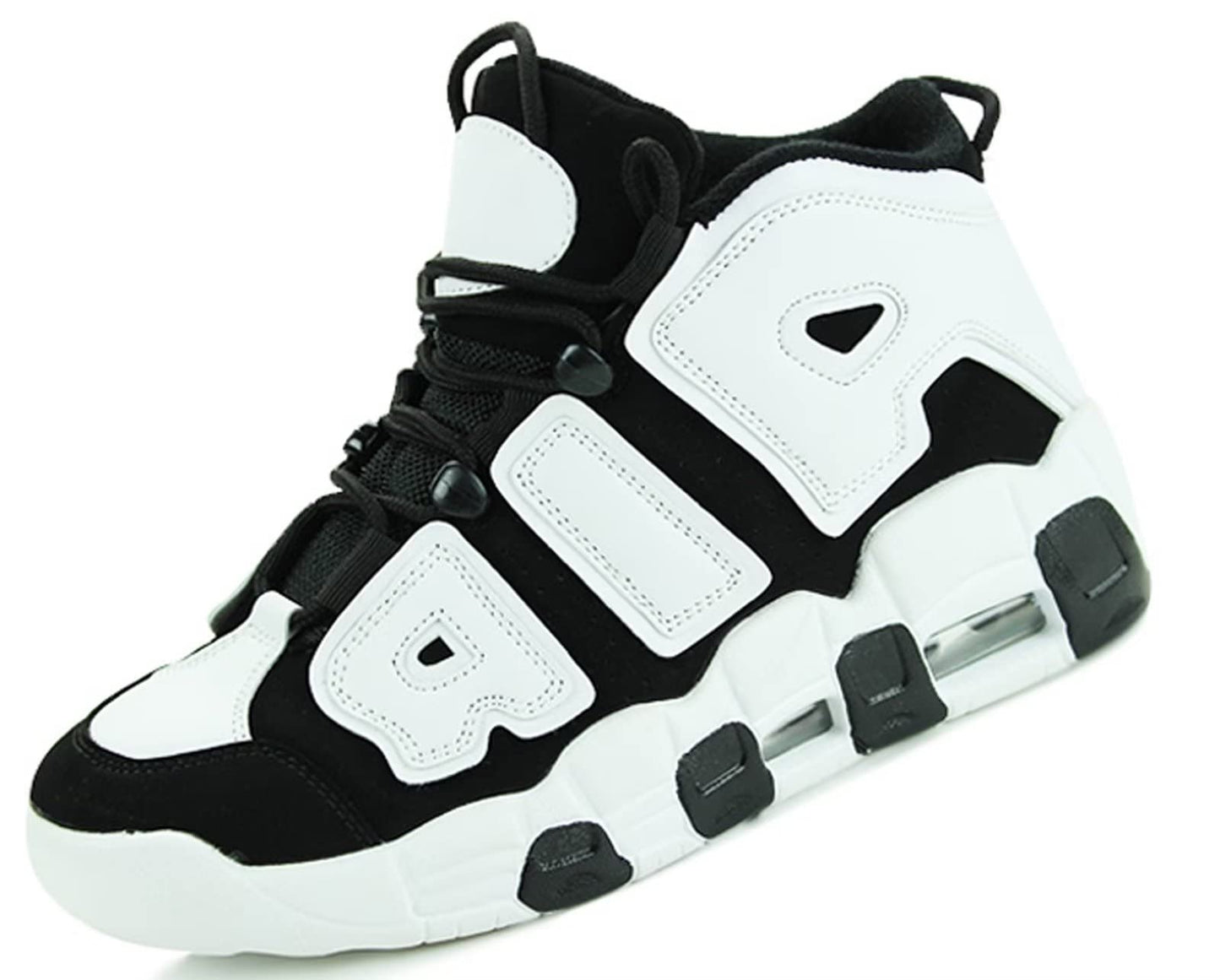 Aszeller Herren Damen Air Uptempo Sneaker Schuhe Laufschuhe Turnschuhe mit Luftpolster Walkingschuhe Basketballschuhe Sportschuhe