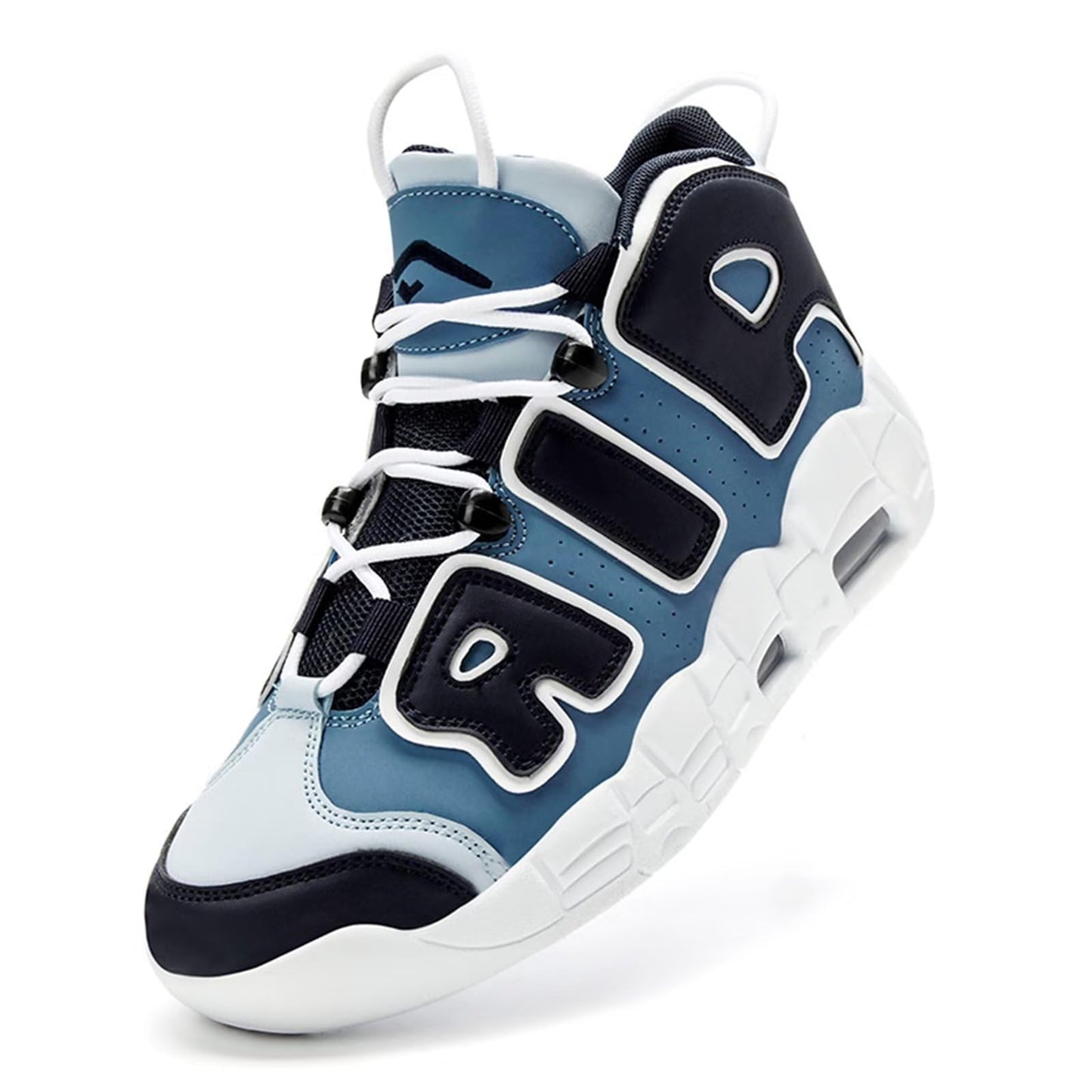 Aszeller Herren Damen Air Uptempo Sneaker Schuhe Laufschuhe Turnschuhe mit Luftpolster Walkingschuhe Basketballschuhe Sportschuhe