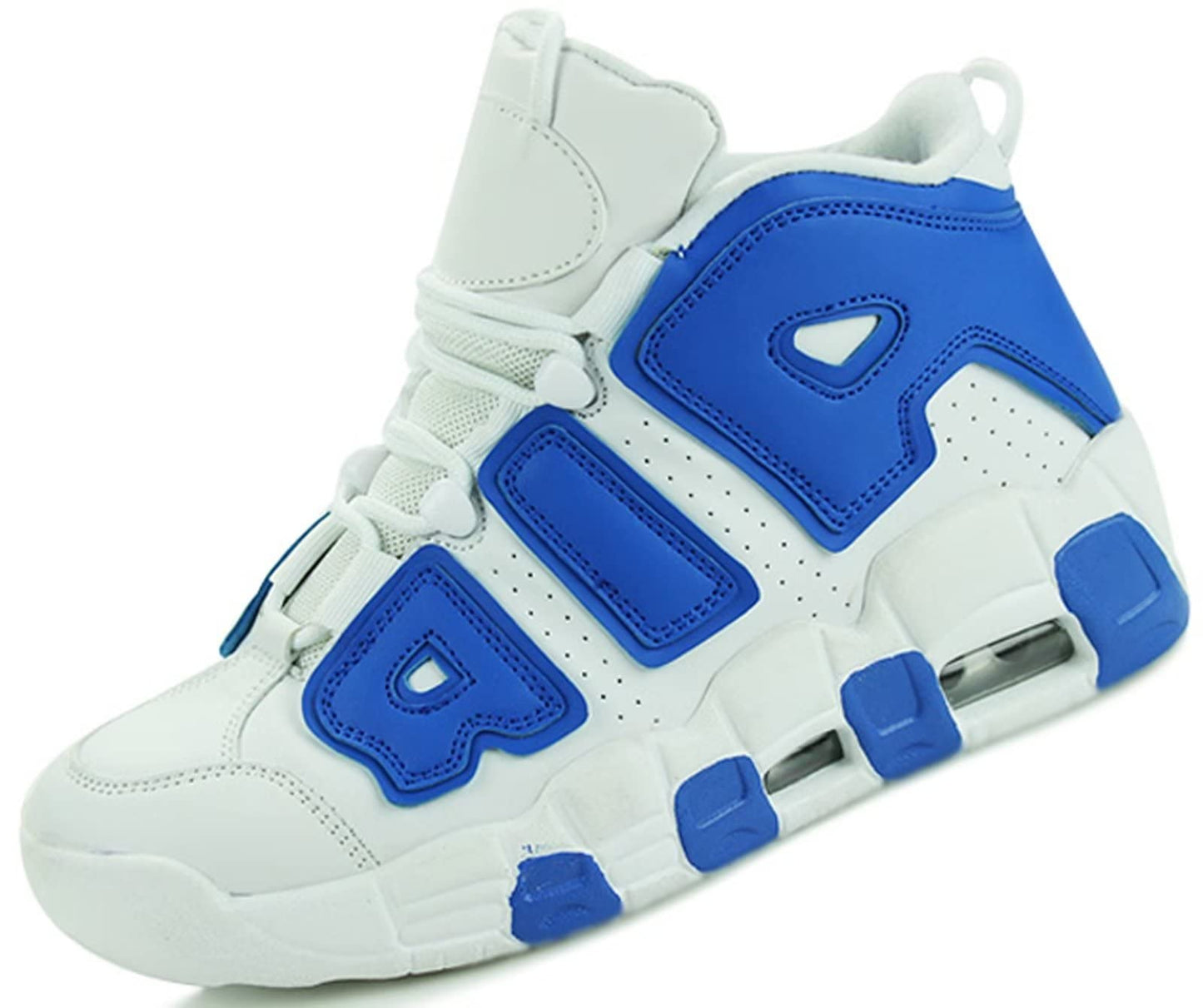 Aszeller Herren Damen Air Uptempo Sneaker Schuhe Laufschuhe Turnschuhe mit Luftpolster Walkingschuhe Basketballschuhe Sportschuhe